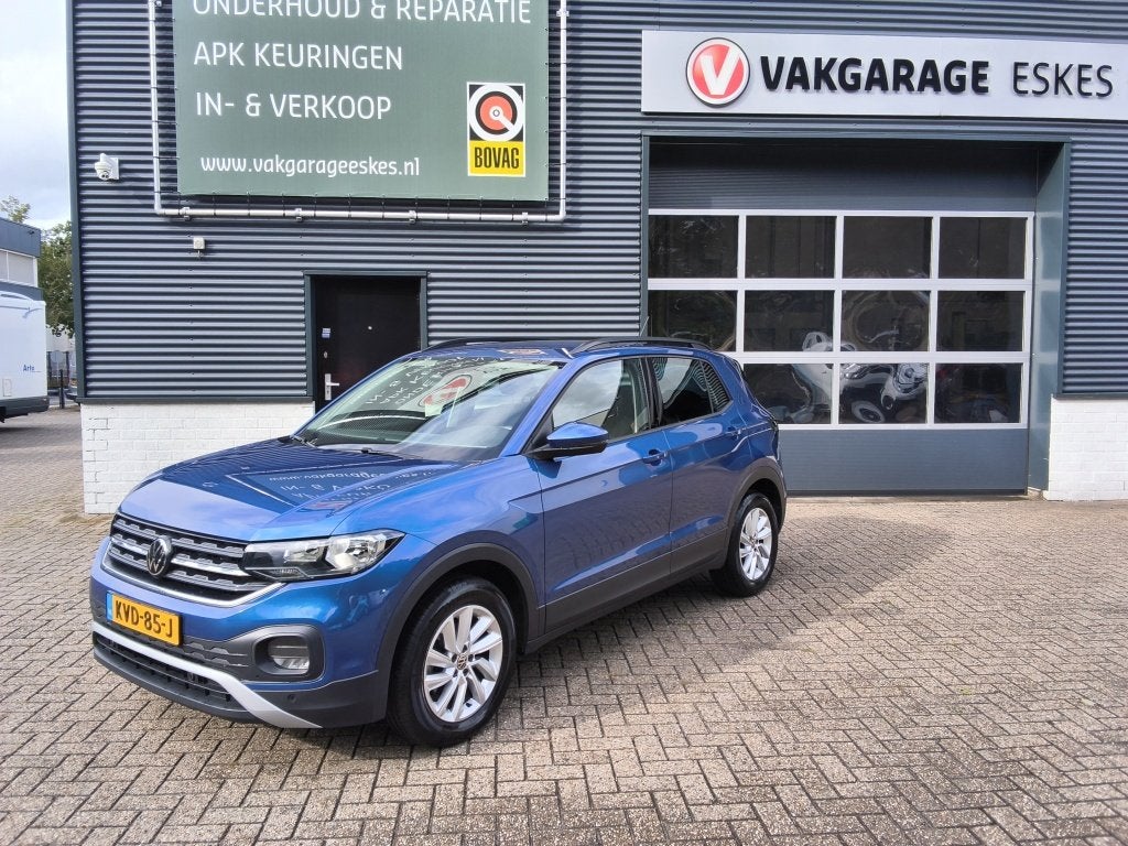 Volkswagen T-Cross 1.0 TSI Style Carplay Navigatie, Camera e, Auto's, Volkswagen, Automatische klimaatregeling, T-Cross, Gebruikt