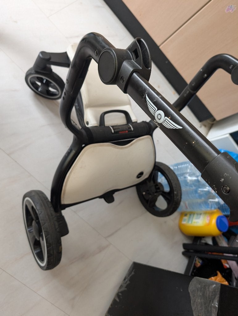 Kinderwagen 3 in 1, Gebruikt, Luchtbanden, Combiwagen, Ophalen