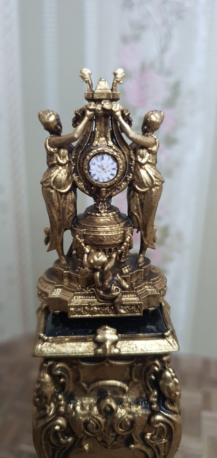 Exclusieve Miniatuur Franse Pendule 1 op 12, Verzamelen, Poppenhuis, Mandysmaison, Mandysmaison@gmail.com, Nieuw