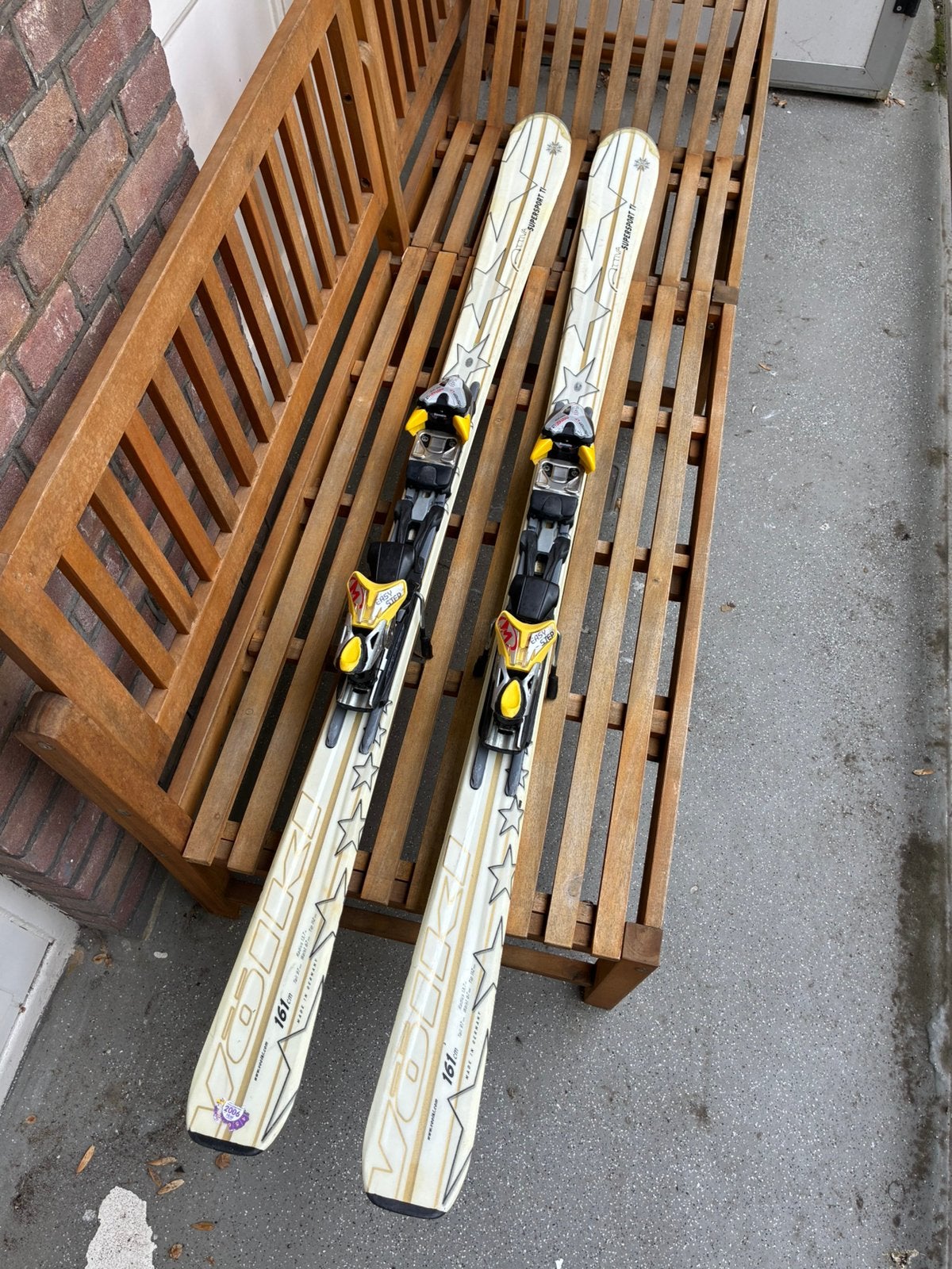 Völkl dames ski’s 161 cm, Overige merken, 160 tot 180 cm, Gebruikt, Verzenden