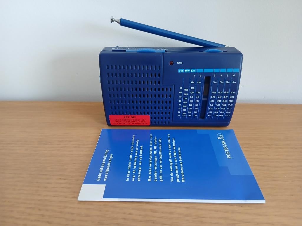 Nieuw, Wereldontvanger Postbank, speciale uitgave, Ophalen of Verzenden, Nieuw, Wereldontvanger