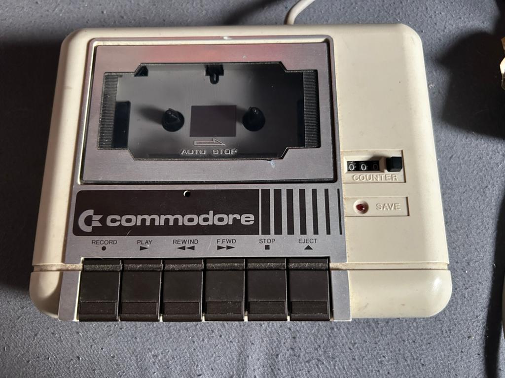 Commodore C2N cassette datasette voor C64 en Vic 20, Computers en Software, Vintage Computers, Ophalen of Verzenden
