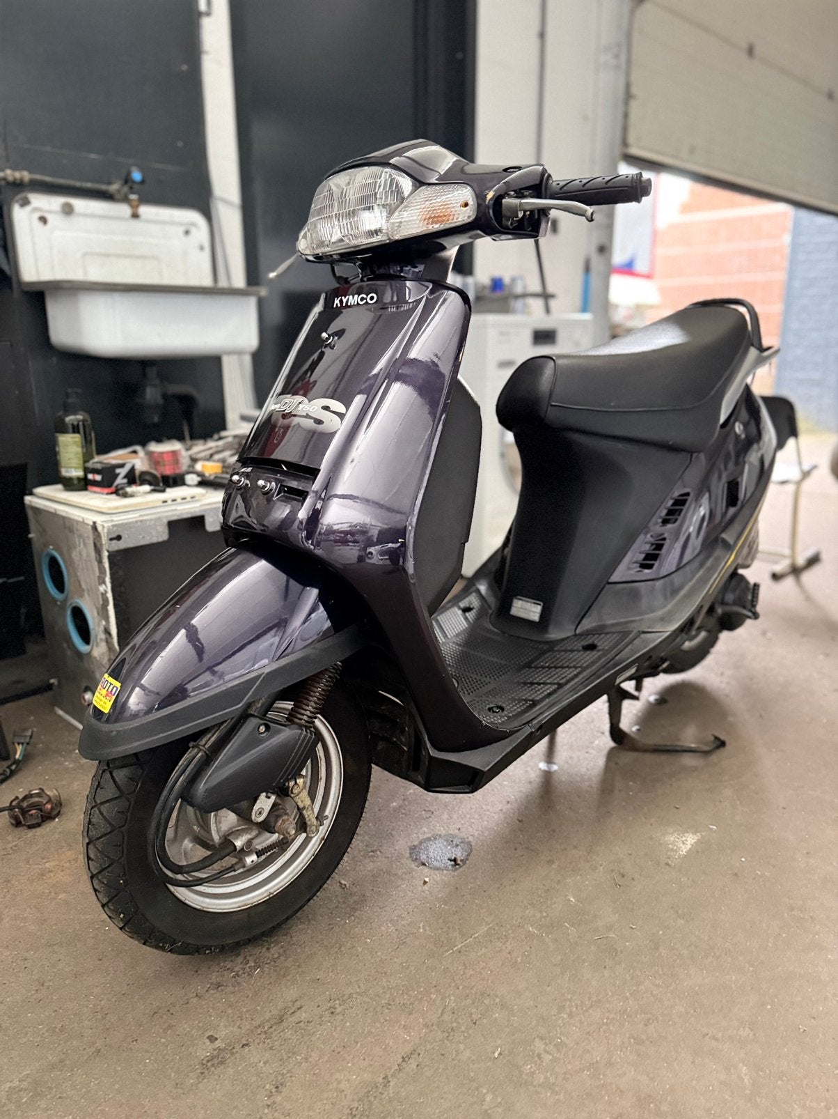 Waardepeiling Dj kymco 50 origineel snor!, Overige modellen, Ophalen of Verzenden, Zo goed als nieuw, Benzine