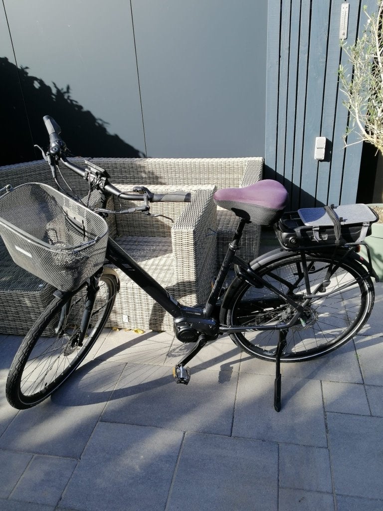 E-bike met 100 km actieradius en 4500 km gereden, Ophalen, (Extra) lage instap, Giant, Schijfrem