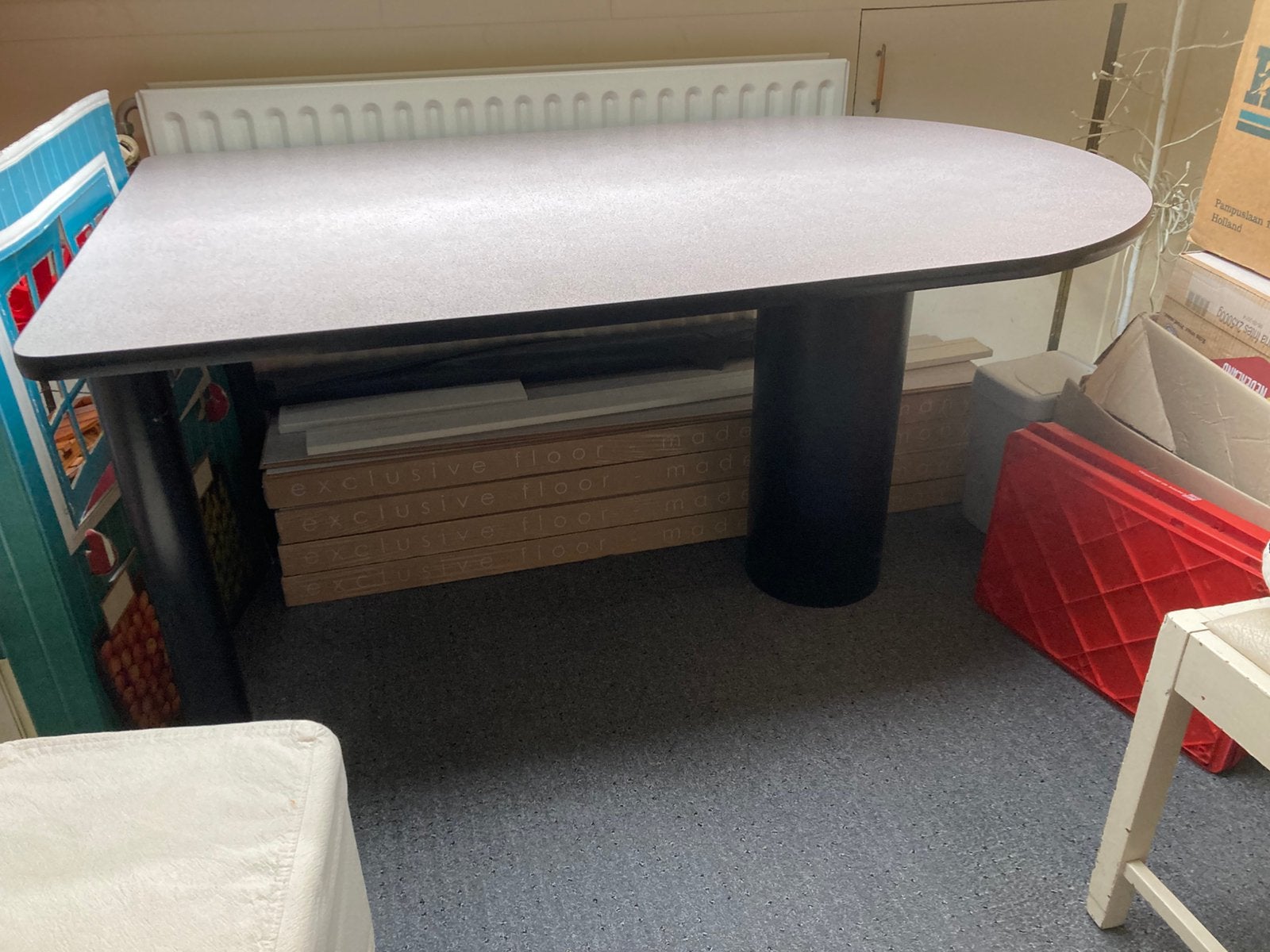 Eettafel, Ophalen, 200 cm of meer, 50 tot 100 cm, Zo goed als nieuw