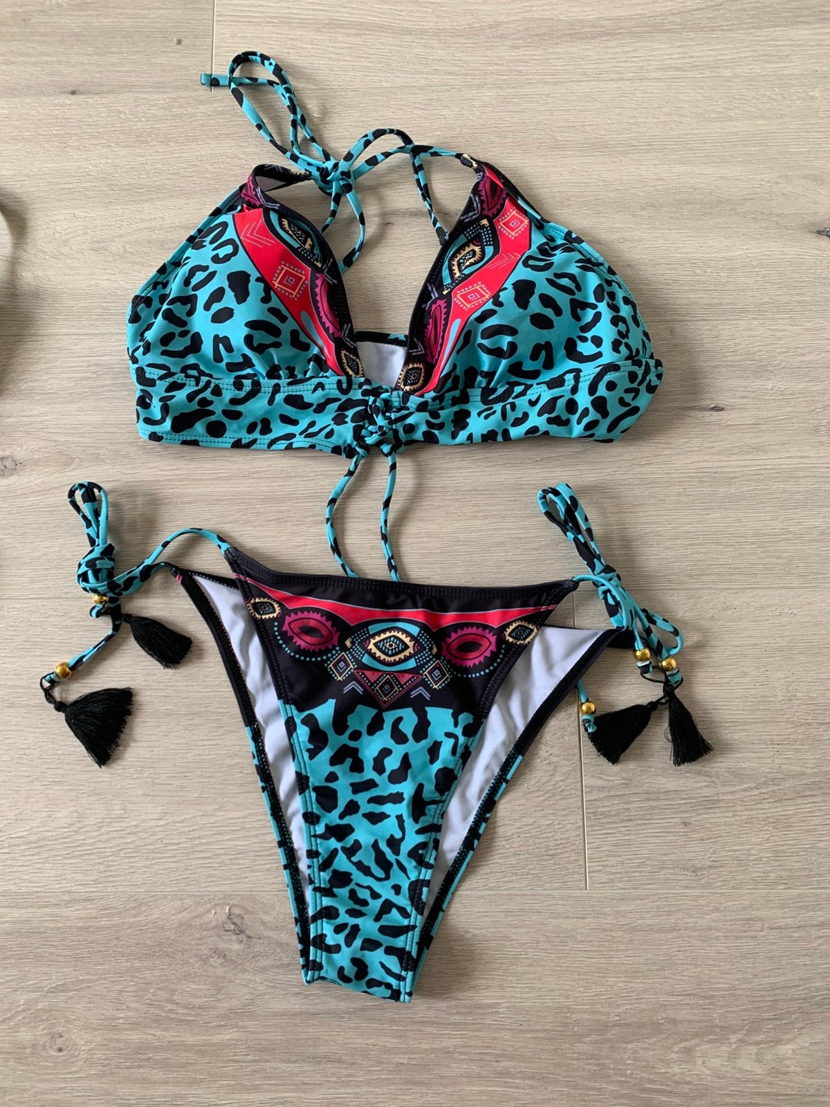 3 x Dames bikini’s mt L, Kleding | Dames, Badmode en Zwemkleding, Ophalen of Verzenden, Zo goed als nieuw, Bikini