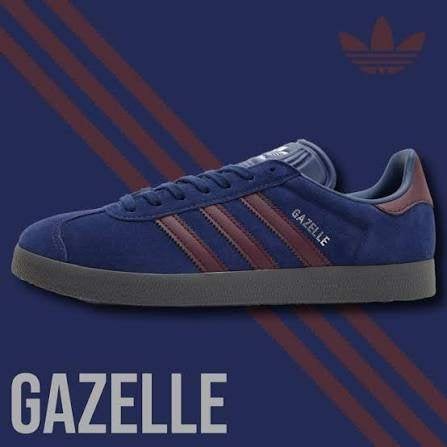 Adidas Gazelle OG 44 2/3, Blauw, Nieuw, Ophalen of Verzenden, Sneakers of Gympen
