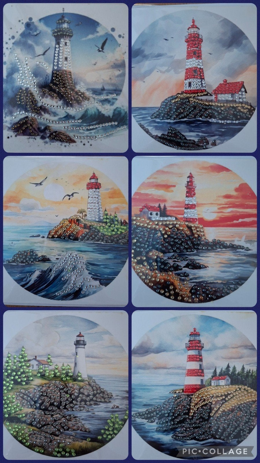 Diamond painting kaarten, Ophalen of Verzenden, Nieuw, Overige thema's