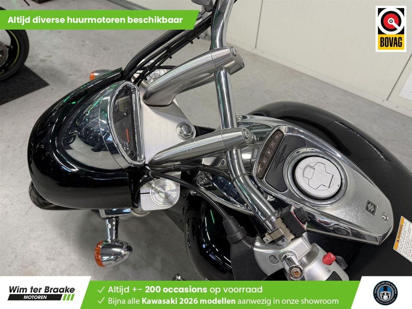 Suzuki VZ 800 Intruder (bj 2010), Motoren, Motoren | Suzuki, Suzuki, 2 cilinders, 805 cc, Bedrijf