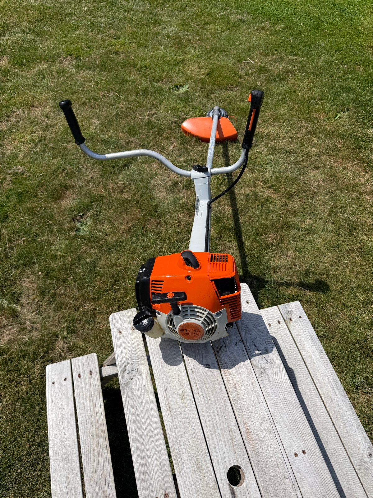 ‼️ stihl fs400 bosmaaier ‼️, Ophalen, Zo goed als nieuw, Benzine