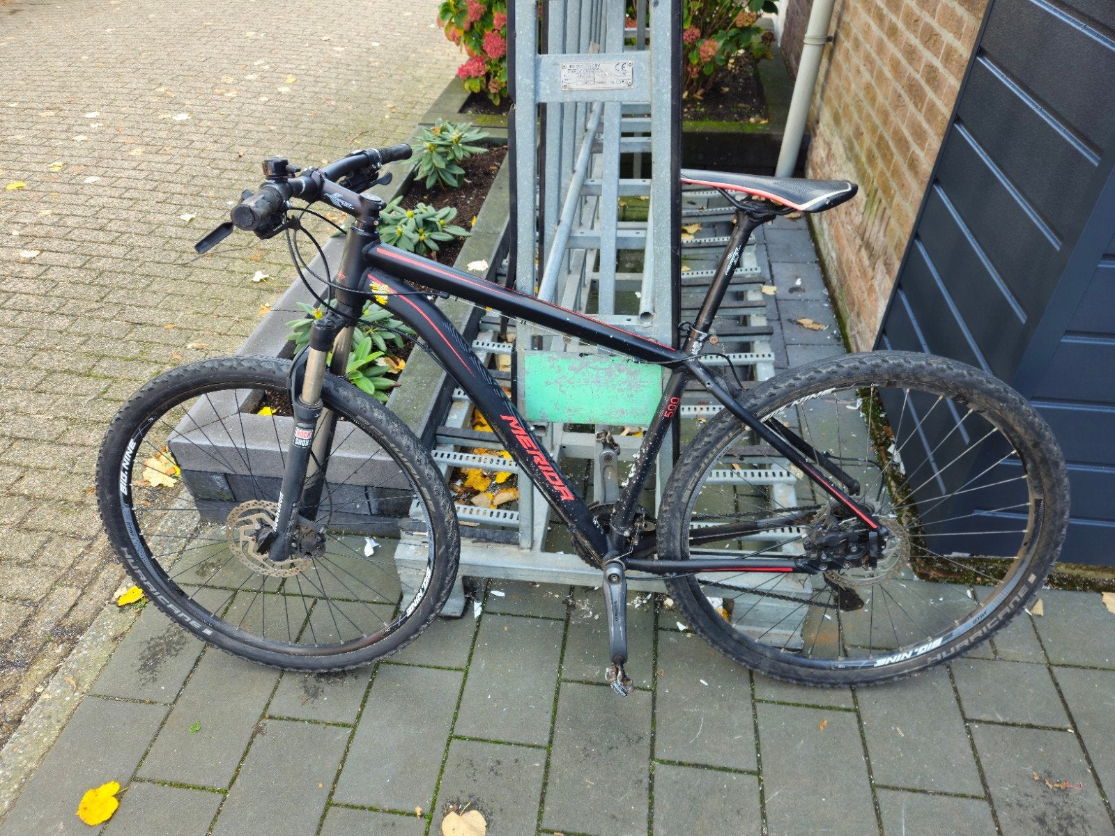 Merida Big Nine 500 Mountainbike met lakschade, Fietsen en Brommers, Ophalen, Gebruikt, Hardtail, Merida