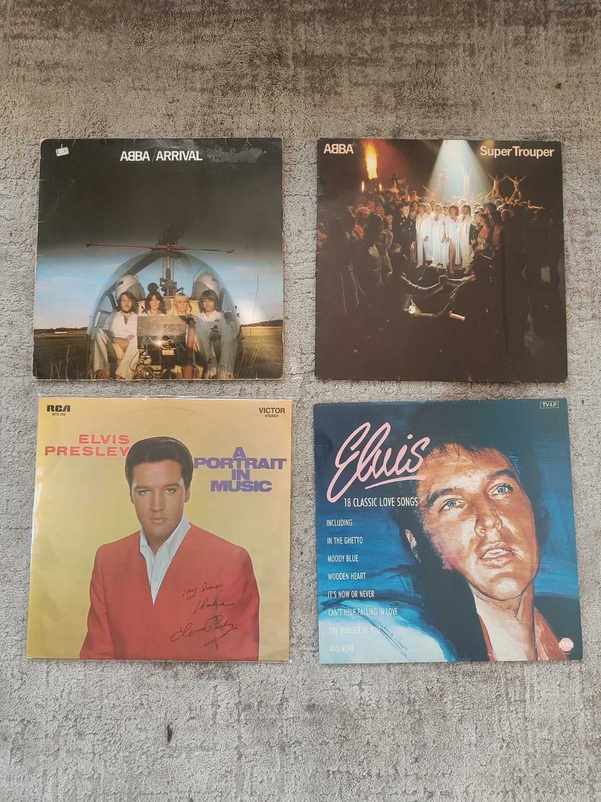 ABBA & Elvis Presley LP's - Pop en Rock Klassiekers