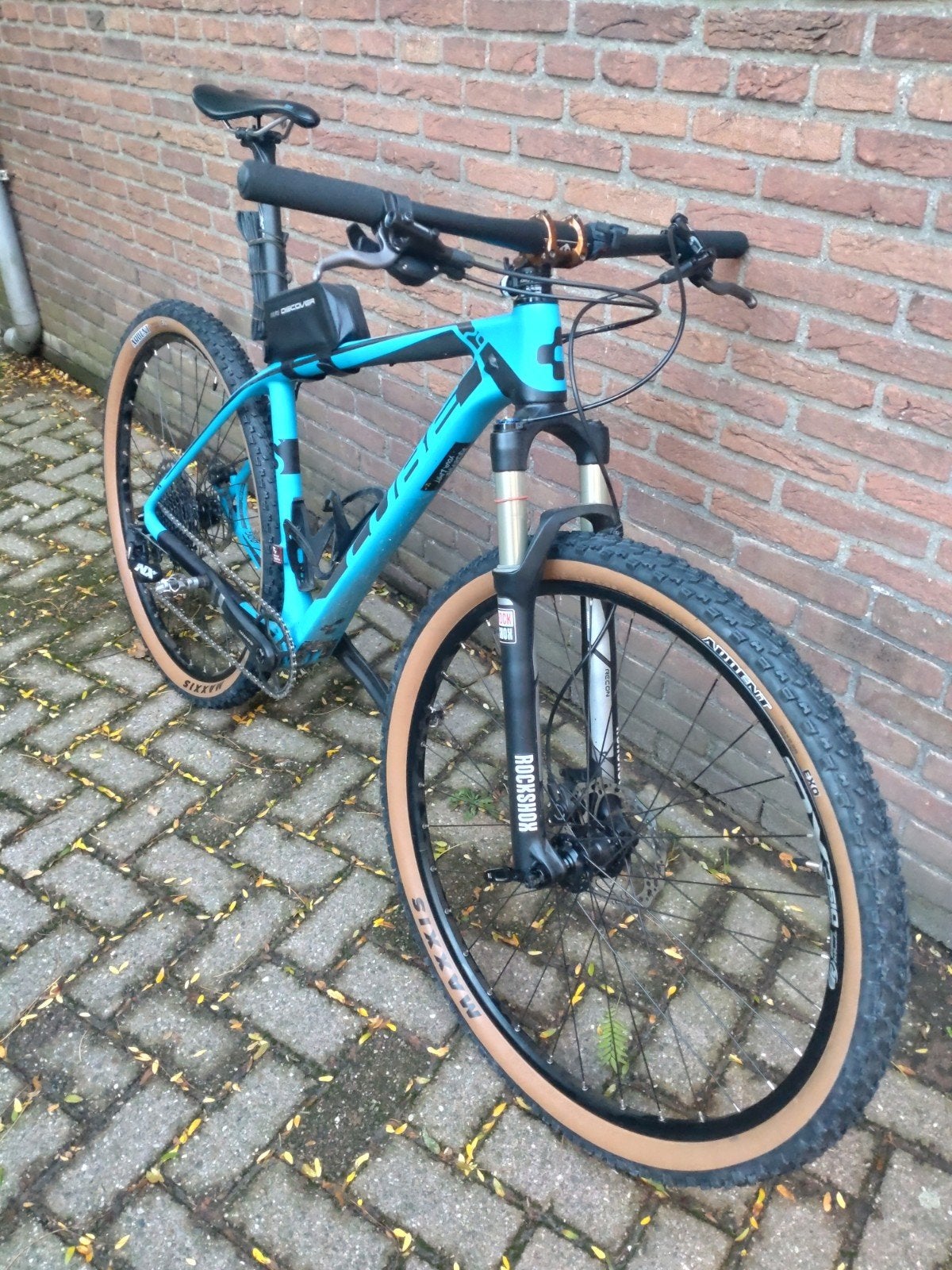 29er 29 inch mountainbike mtb Cube carbon 1x12, Fietsen en Brommers, Fietsen | Mountainbikes en ATB, Ophalen, Zo goed als nieuw