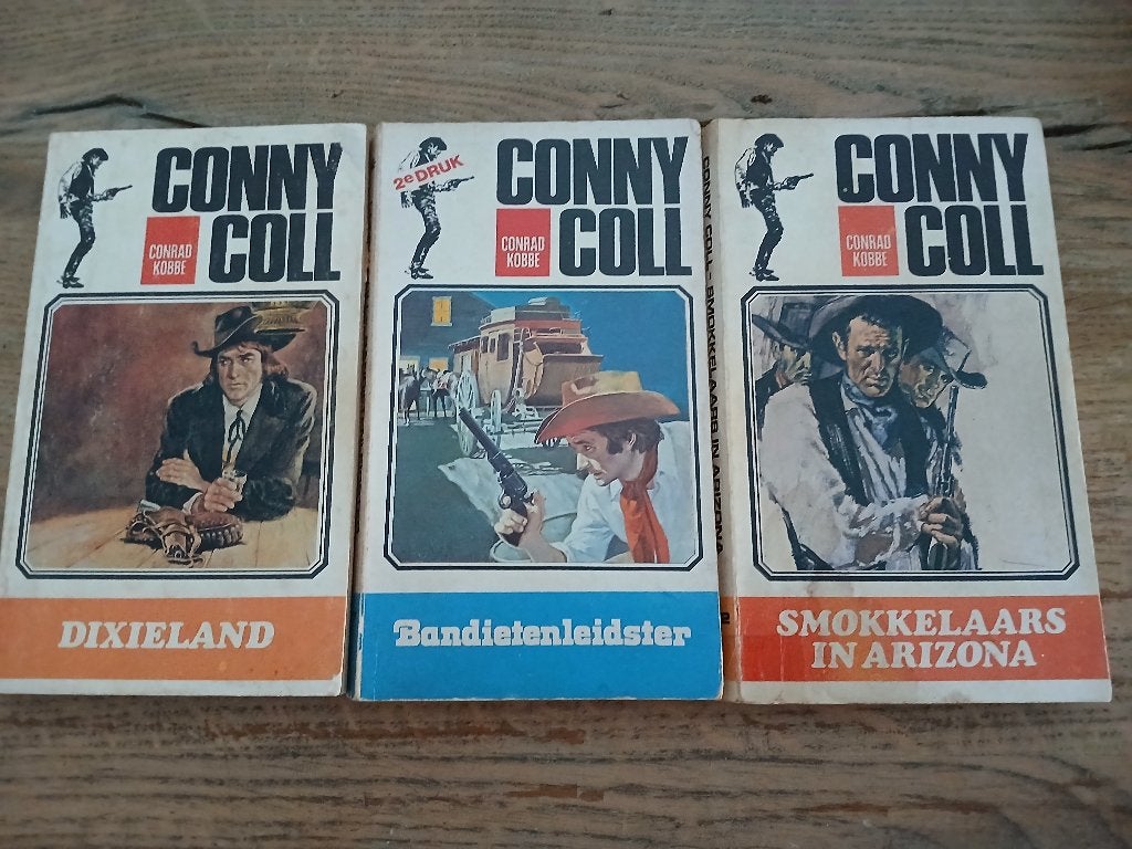 conny coll pocket begin jaren 70 - 3 stuks, Boeken, Ophalen of Verzenden, Gelezen, Conrad Kobbe