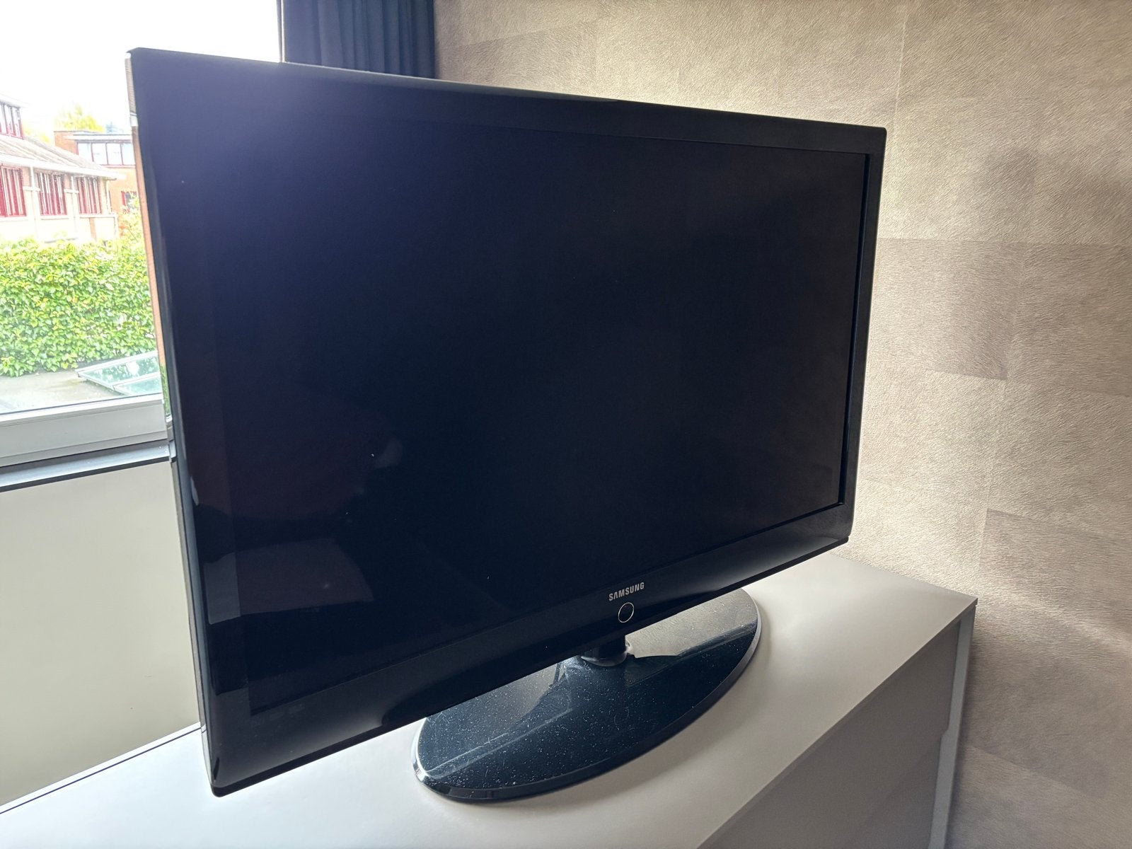 Samsung LCD TV zonder afstandbediening, Gebruikt, 50 Hz, Ophalen of Verzenden, Samsung