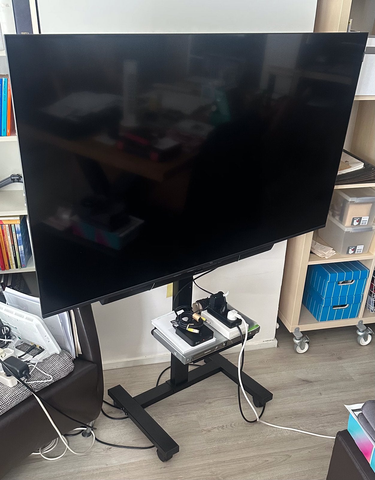 TCL Tv 55 inch, Gebruikt, 50 Hz, 100 cm of meer, Ophalen