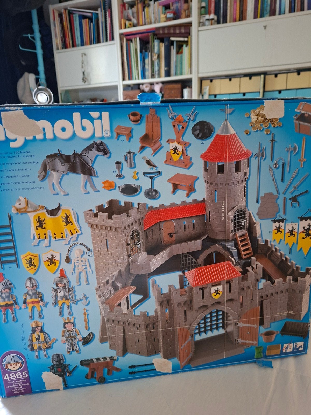 Het Playmobiel ridderkasteel, Ophalen, Gebruikt, Complete set