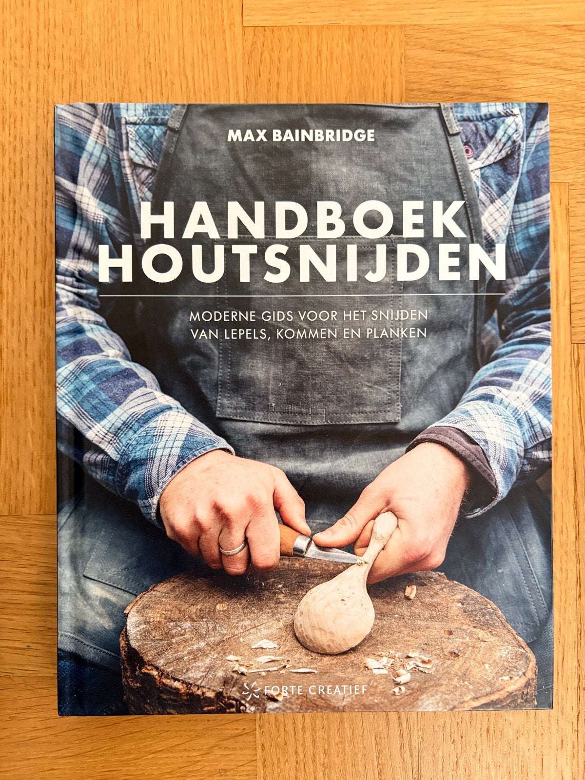 Handboek Houtsnijden - Moderne Gids voor Lepels, Kommen & Pl, Overige thema's, Meerkleurig, Ophalen of Verzenden, Zo goed als nieuw