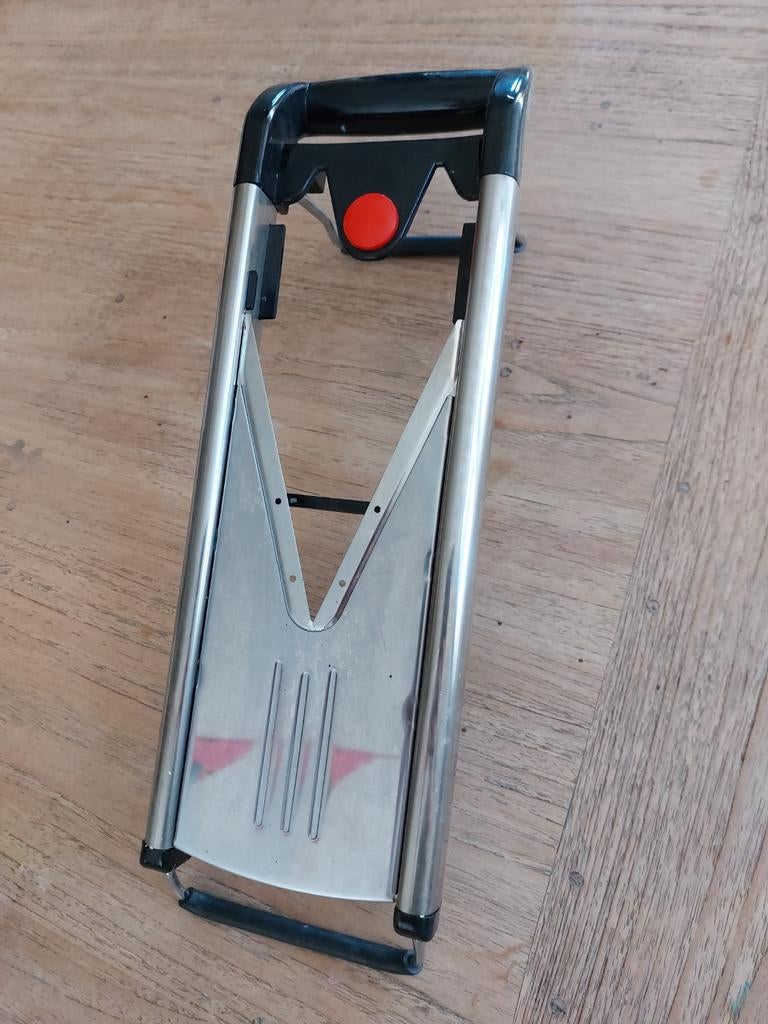Mandoline-snijder voor groenten en fruit, Ophalen, Zwart, Metaal, Overige merken