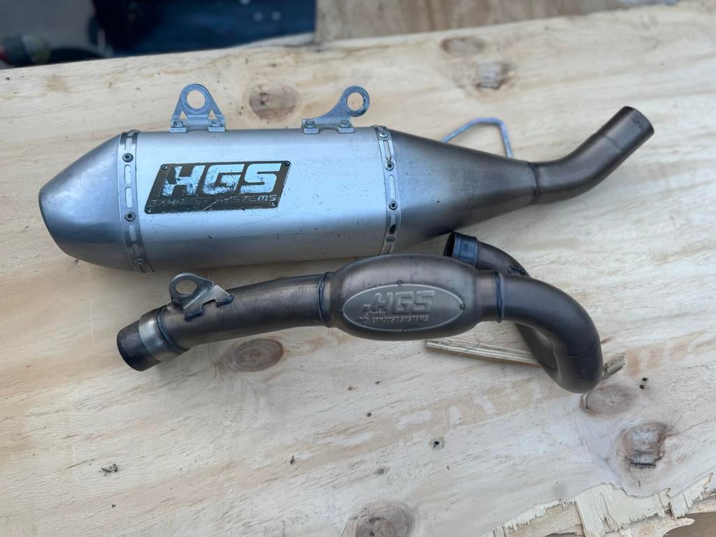HGS uitlaat KTM SXF 250/350 BJ 2019 t/m 2022, Ophalen, Gebruikt