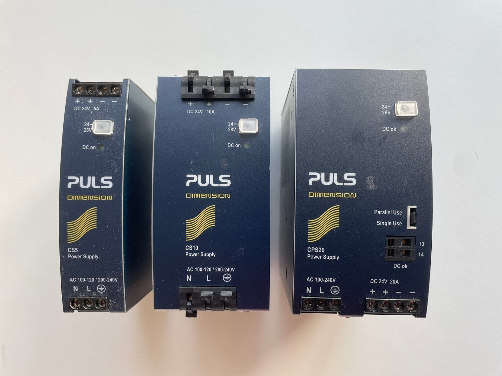 Puls Dimension DIN rail Voeding powersupply 24 V en 12 V DC, Ophalen of Verzenden, Zo goed als nieuw