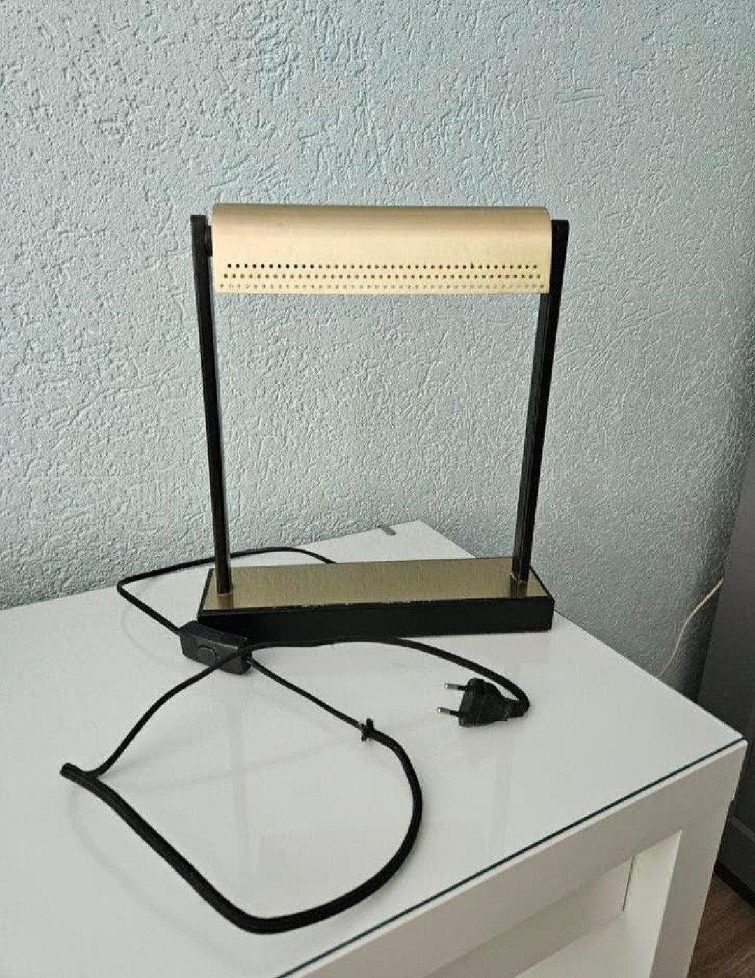 Mooie bureaulamp/tafellamp, Huis en Inrichting, Lampen | Tafellampen, Goud, Ophalen, Bureaulamp