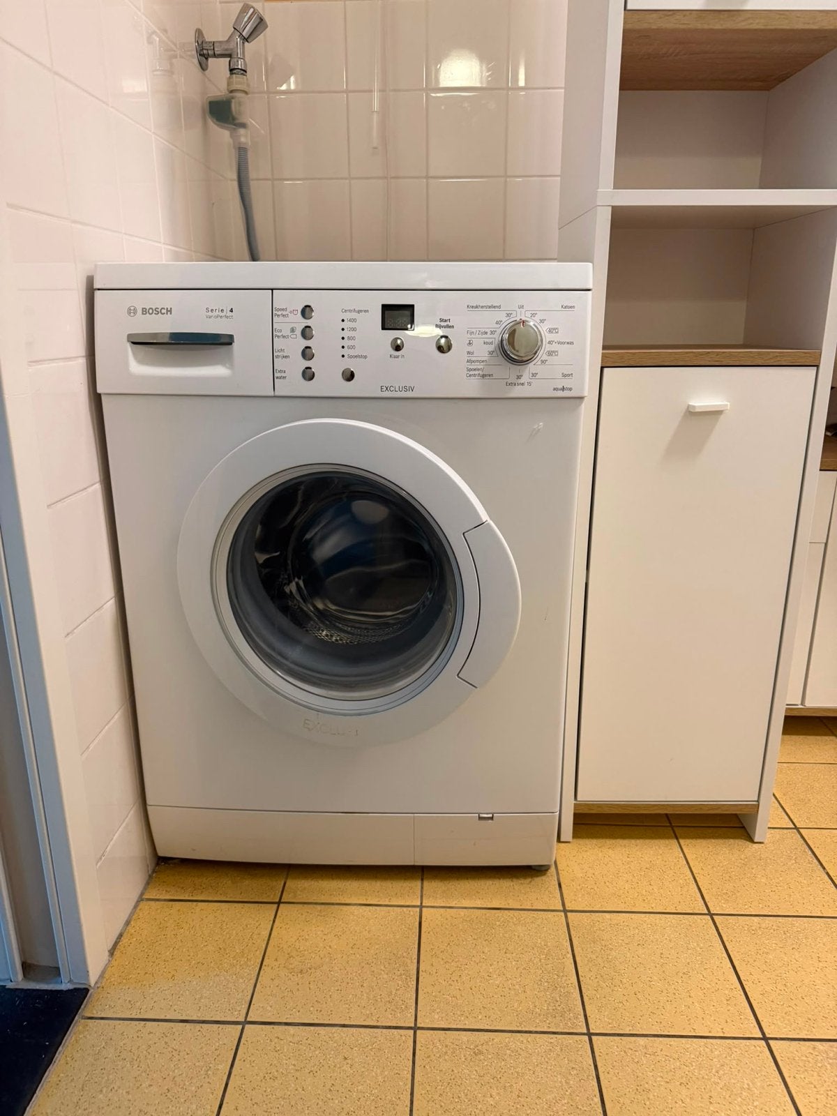 Bosch Serie 4 Exclusiv Wasmachine - Voorlader, Ophalen, Gebruikt, Voorlader, 85 tot 90 cm