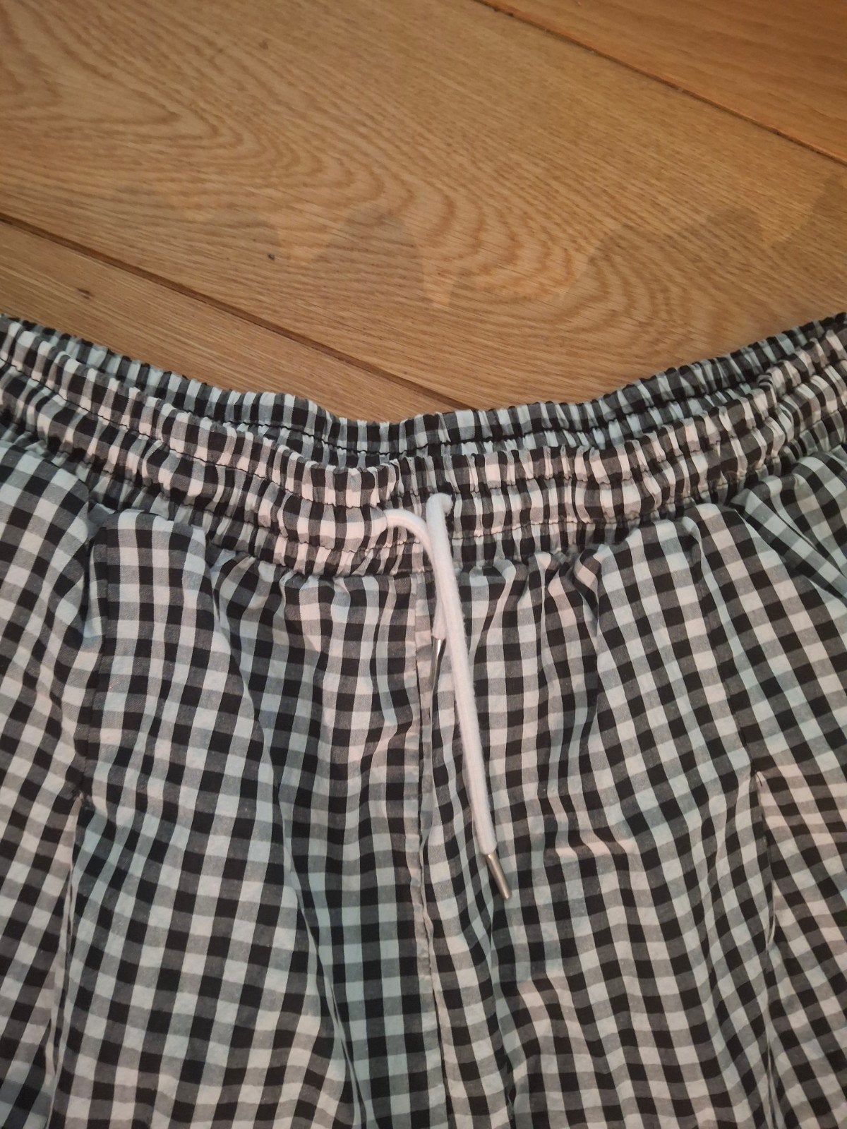 broek zwart wit 50 / 52, Kleding | Dames, Ophalen of Verzenden, Zwart, Broek of Spijkerbroek