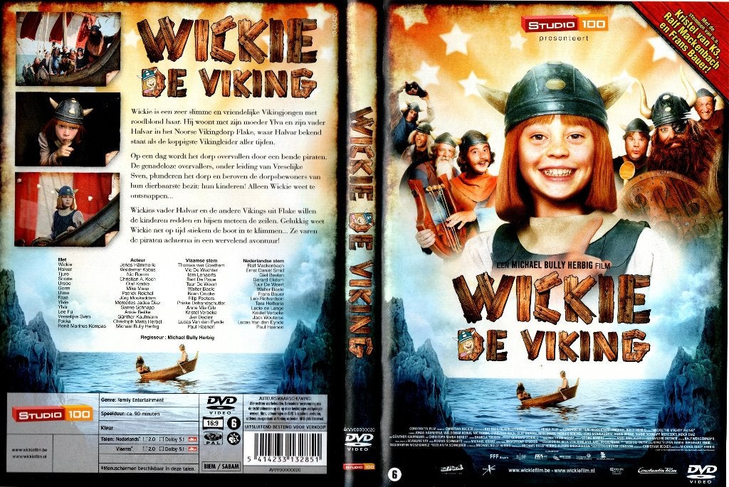 Wickie de viking, Cd's en Dvd's, Dvd's | Kinderen en Jeugd, Vanaf 6 jaar, Ophalen of Verzenden, Zo goed als nieuw