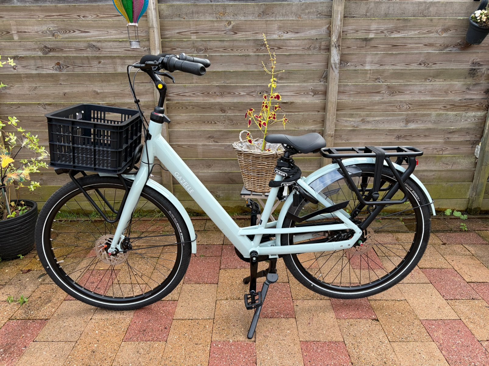 Gazelle Bloom C7 Dames 2026 | Lichtgrijs | Zo goed als nieuw, Fietsen en Brommers, Fietsen | Dames | Moederfietsen, Ophalen, 47 tot 50 cm