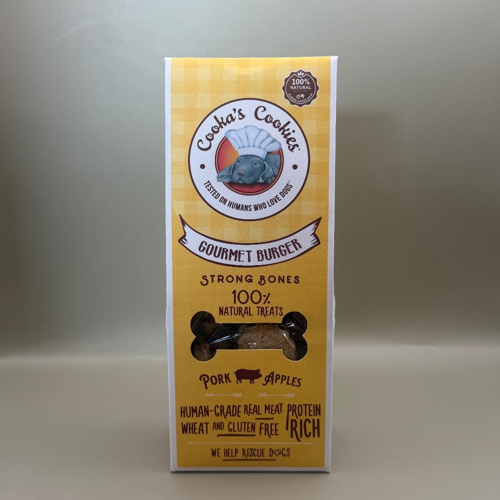 Cooka’s Cookies Gourmet Burger – Natuurlijke hondensnacks, Ophalen of Verzenden, Hond