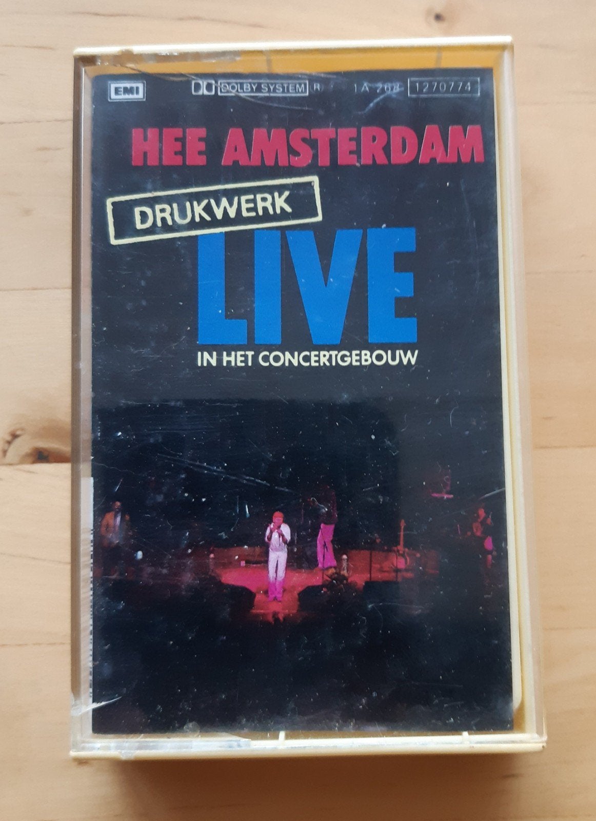 Drukwerk Live in het Concertgebouw, Ophalen of Verzenden, Zo goed als nieuw, Pop, 1 bandje
