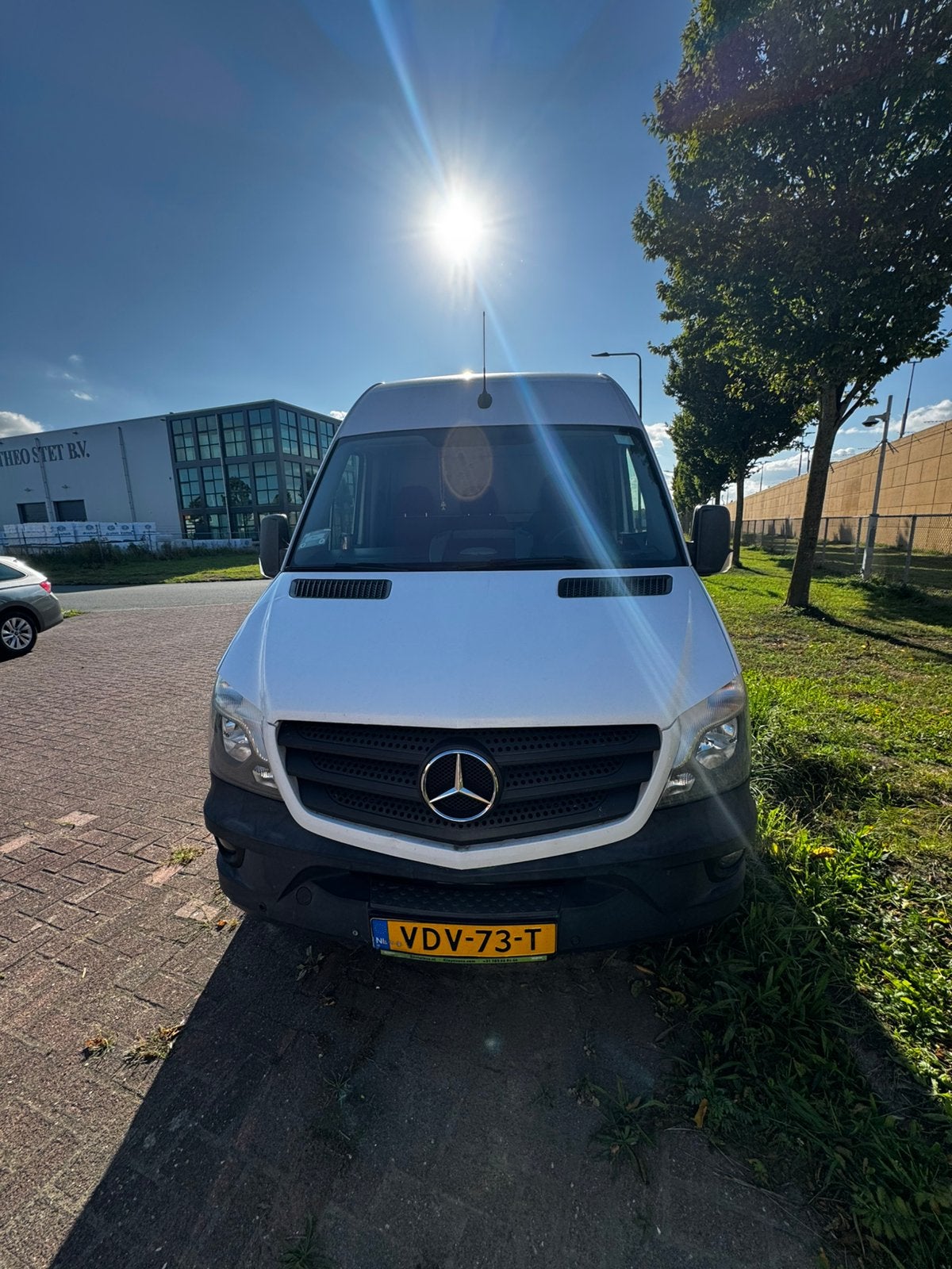 Mercedes-Benz Sprinter 2.1D 2018 L3H2| airco | cruise contro, Auto's, 13 km/l, Dealer onderhouden, Achterwielaandrijving, Cruise Control