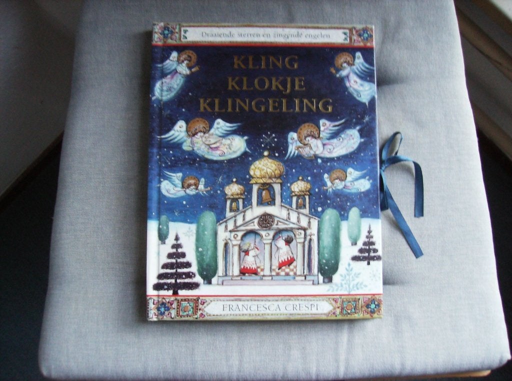 FRANCESCA CRESPI, POP UP BOEK,  KLING KLOKJE,KLINGE LINGE, Boeken, Ophalen of Verzenden, Fictie algemeen