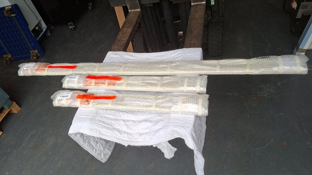 3x Mooie plisse gordijnen NIEUW!, Ophalen, ., Nieuw, .