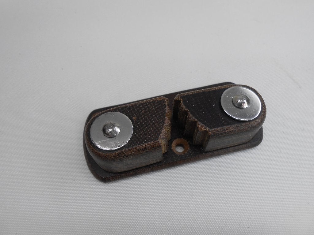 Tufnol schootklem, touwklem, 8 - 10 mm lijn, Ophalen of Verzenden, Nieuw, Lijn of Blok