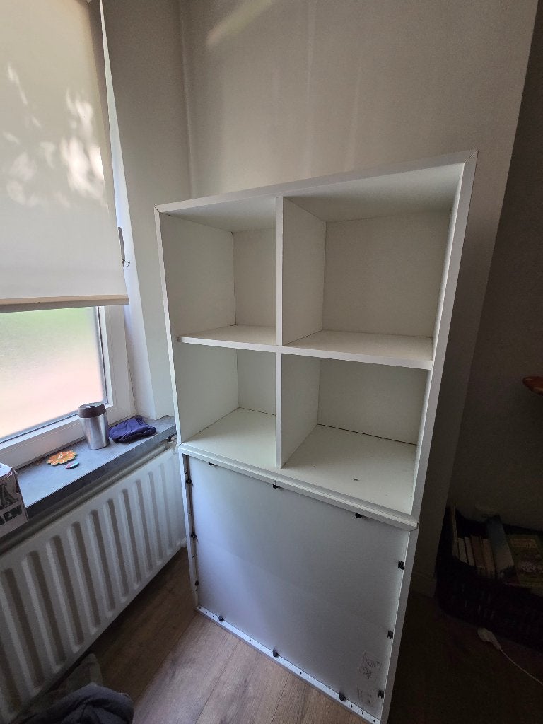 Twee stuks Eket kast Ikea wit, Ophalen, Met plank(en), 50 tot 100 cm, Zo goed als nieuw