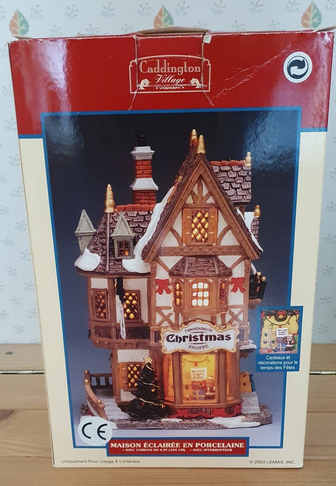 kerst huisjes, Ophalen