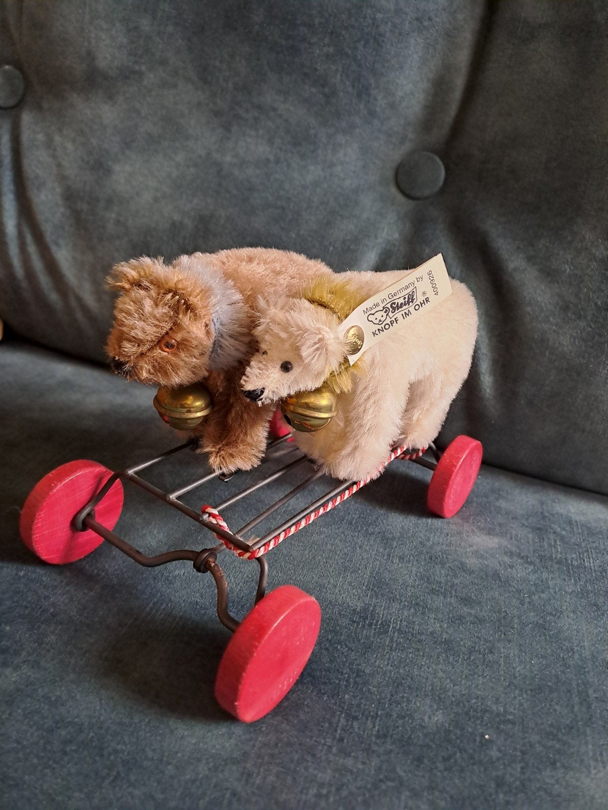 Steiff gallop teddy, Verzenden, Gebruikt, Stoffen beer, Steiff