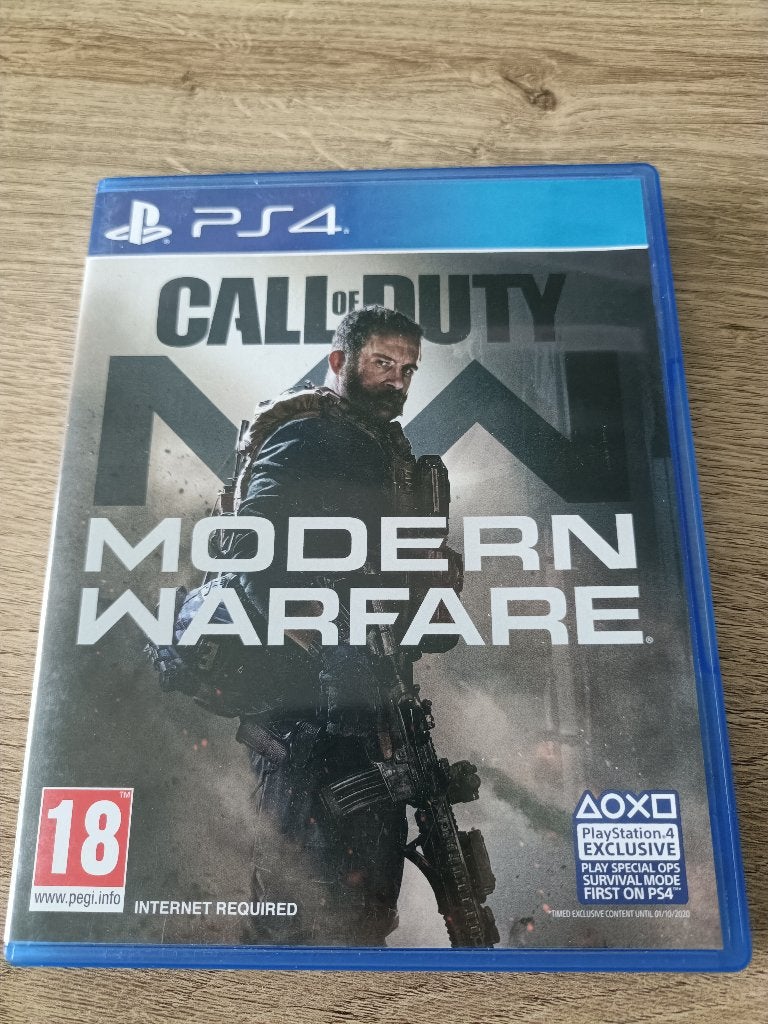 PS4 Call of Duty Modern Warfare, Vanaf 18 jaar, Shooter, 2 spelers, Ophalen of Verzenden