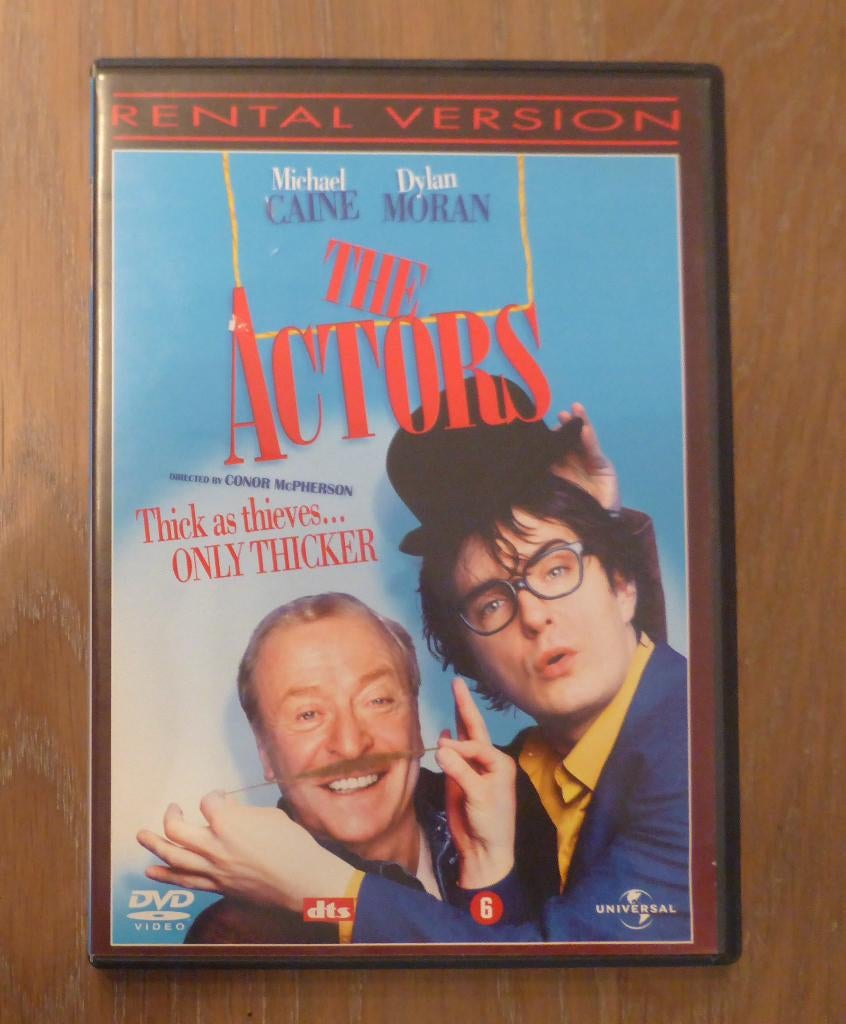 The Actors, Cd's en Dvd's, Dvd's | Komedie, Zo goed als nieuw, Overige genres, Vanaf 12 jaar, Ophalen of Verzenden