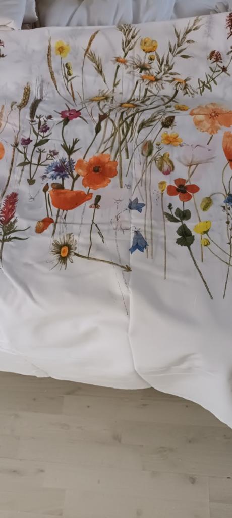 Marjolein Bastin Dekbedovertrek met bloemenprint, Huis en Inrichting, Slaapkamer | Beddengoed, Wit, Dekbedovertrek, Tweepersoons
