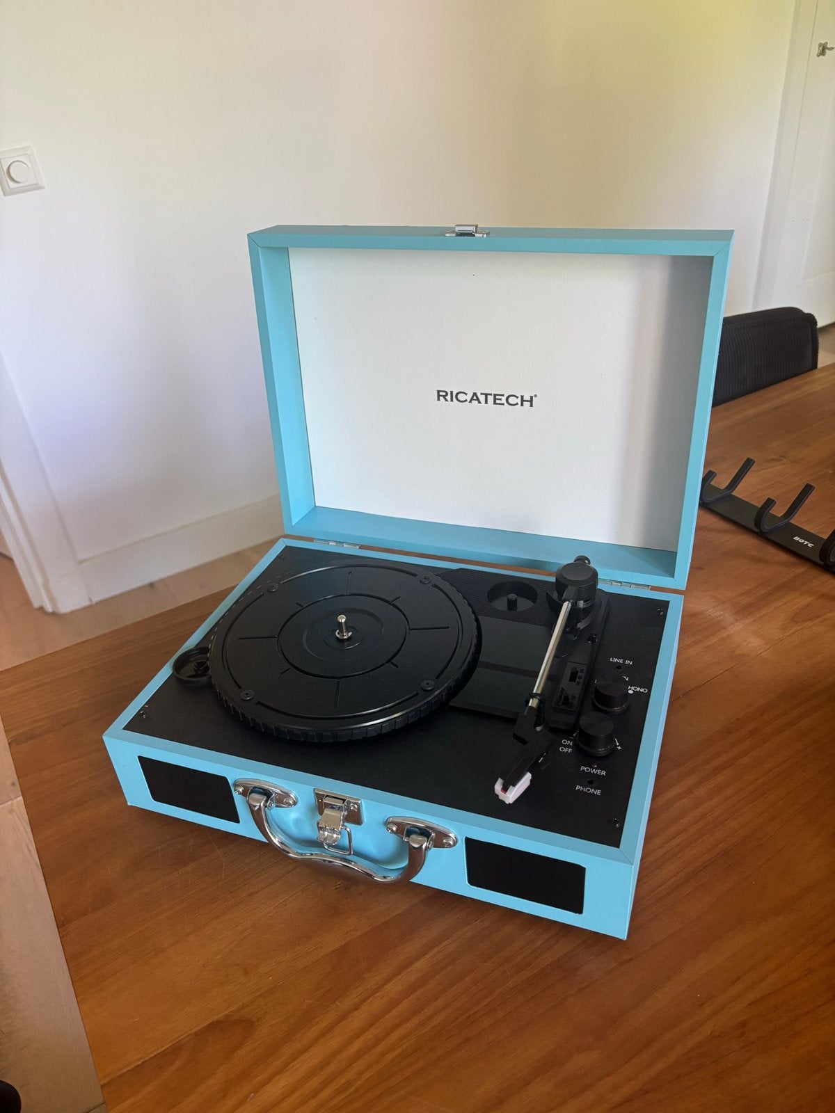 Ricatech platenspeler - zonder adapter, Ophalen, Niet werkend, Platenspeler, Overige merken
