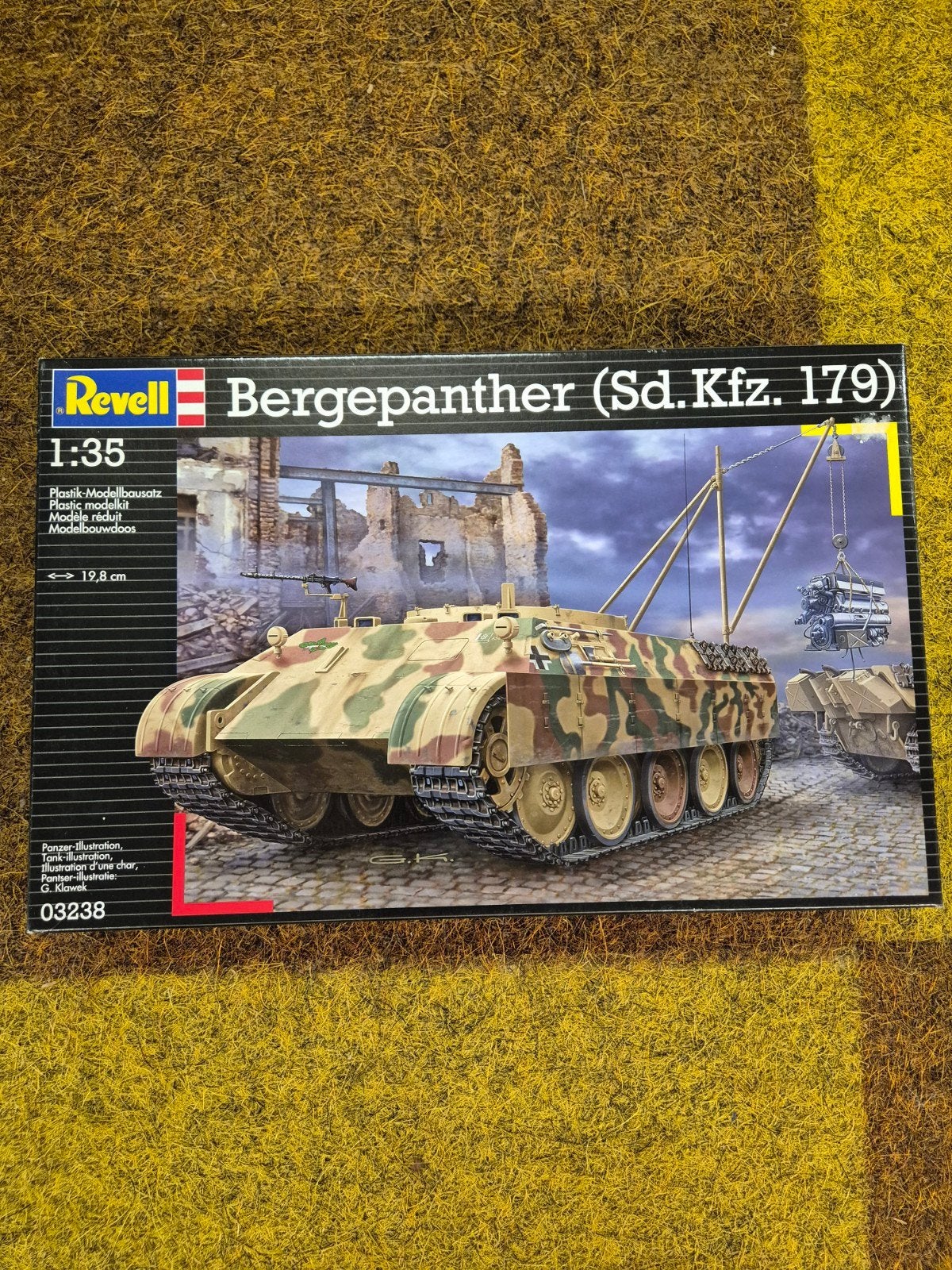 Revell 03238 Bergepanther (Sd.Kfz 179), Tank, Nieuw, Ophalen of Verzenden, 1:32 tot 1:50