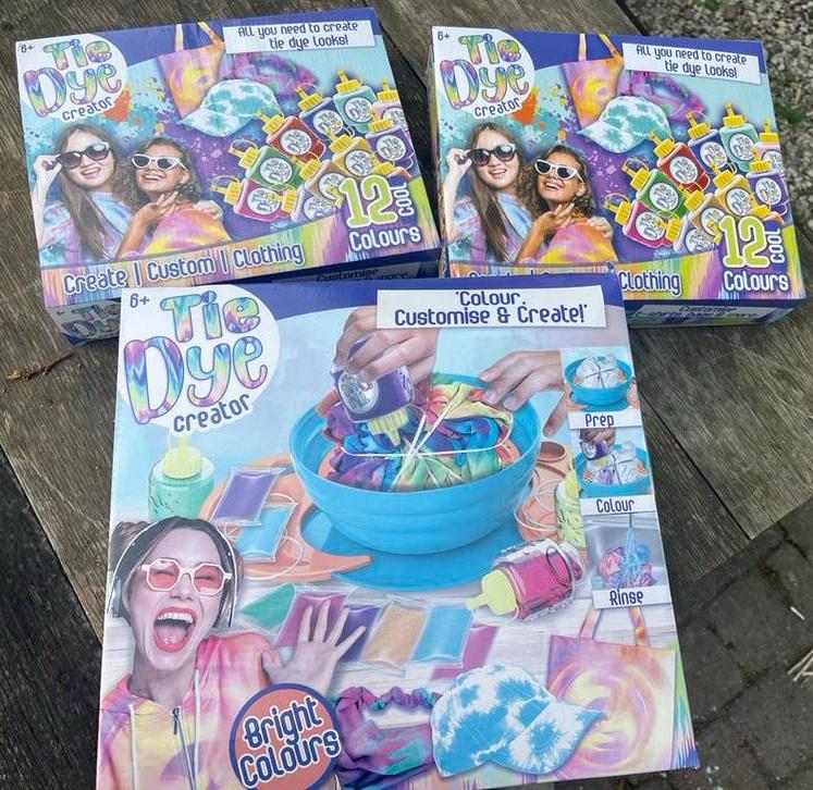 Tie Dye Creator Knutselset - Maak je eigen kleding, Textiel, Nieuw, Meerkleurig, Ophalen of Verzenden