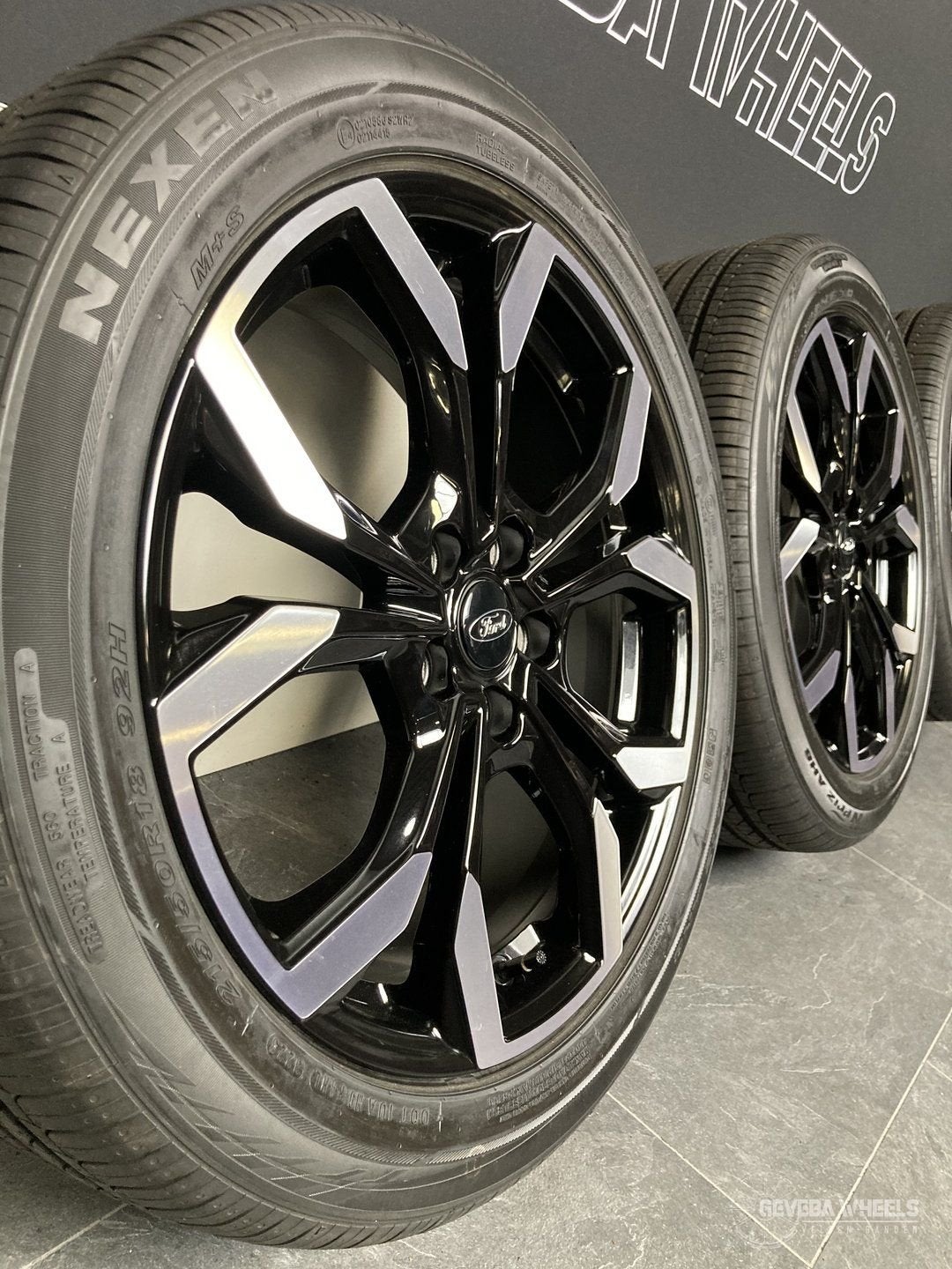 18” originele Ford Puma velgen + allseason banden 5x108 L1TC, Auto-onderdelen, Banden en Velgen, 18 inch, -, -, Banden en Velgen