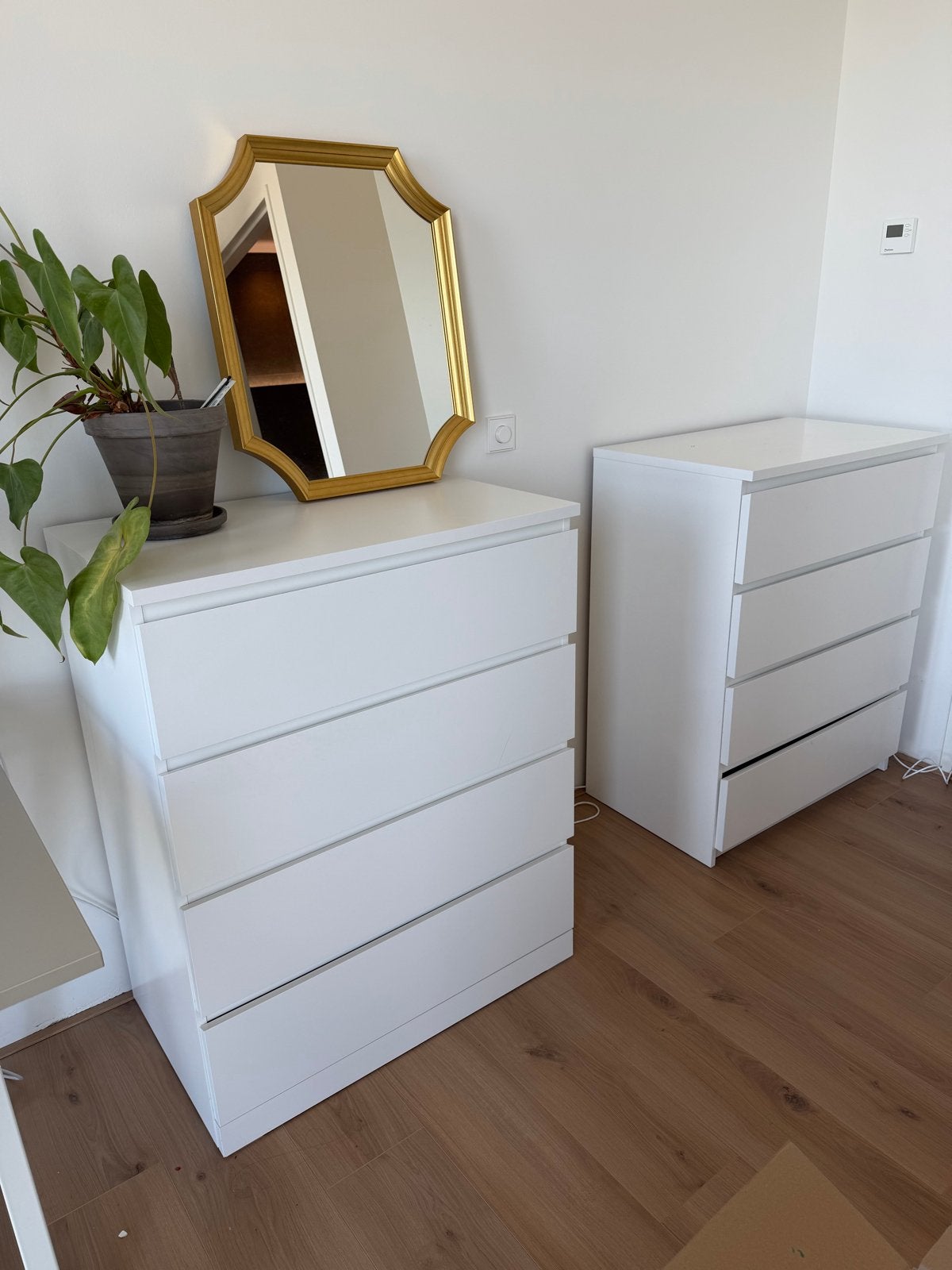 2x IKEA MALM ladekasten wit - Zo goed als nieuw, Ophalen, 100 tot 150 cm, 50 tot 100 cm, Zo goed als nieuw