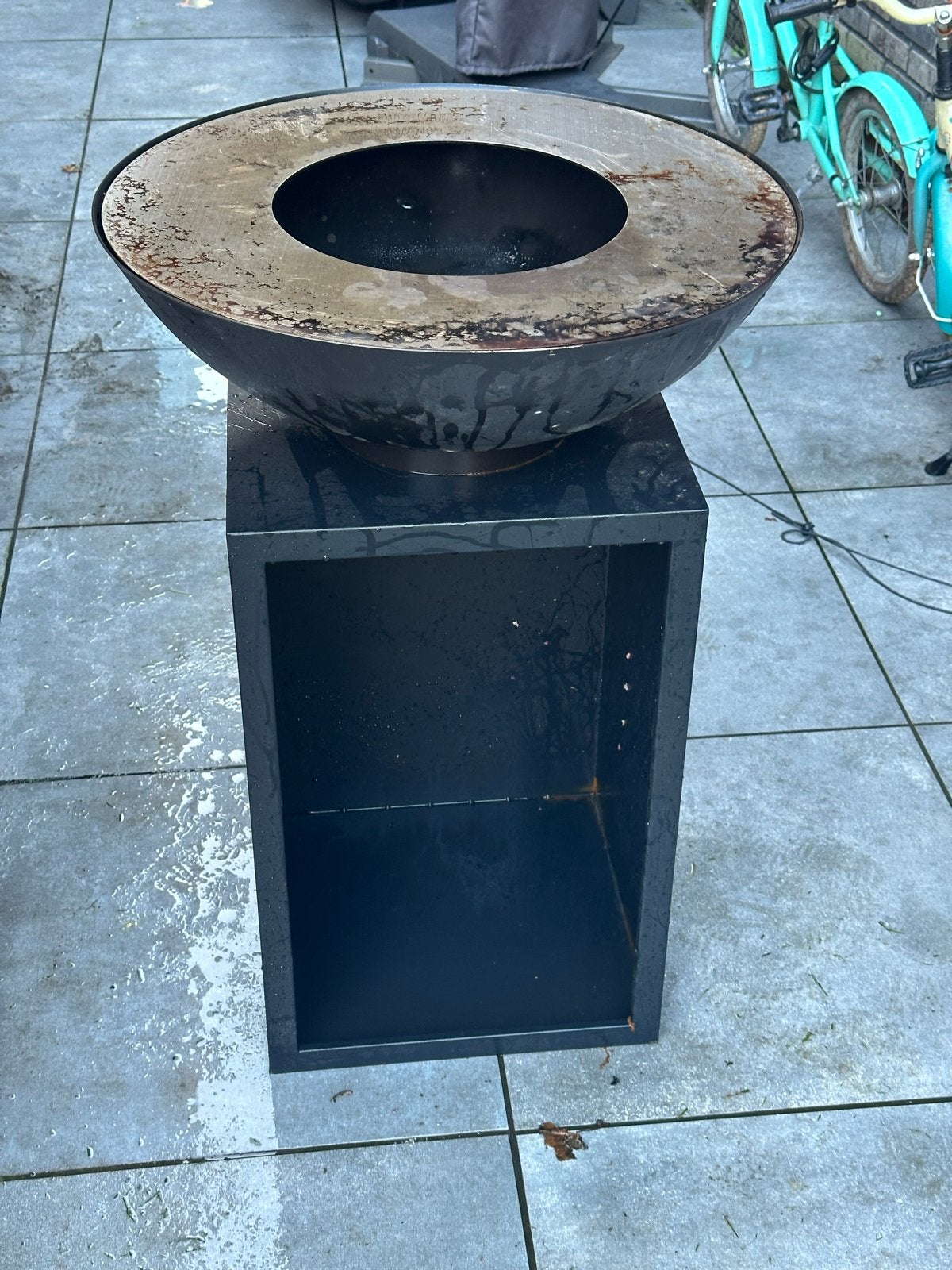 RedFire ONYX Classic vuurschaal BBQ - 60cm, Tuin en Terras, Ophalen, Gebruikt, Vuurkorf