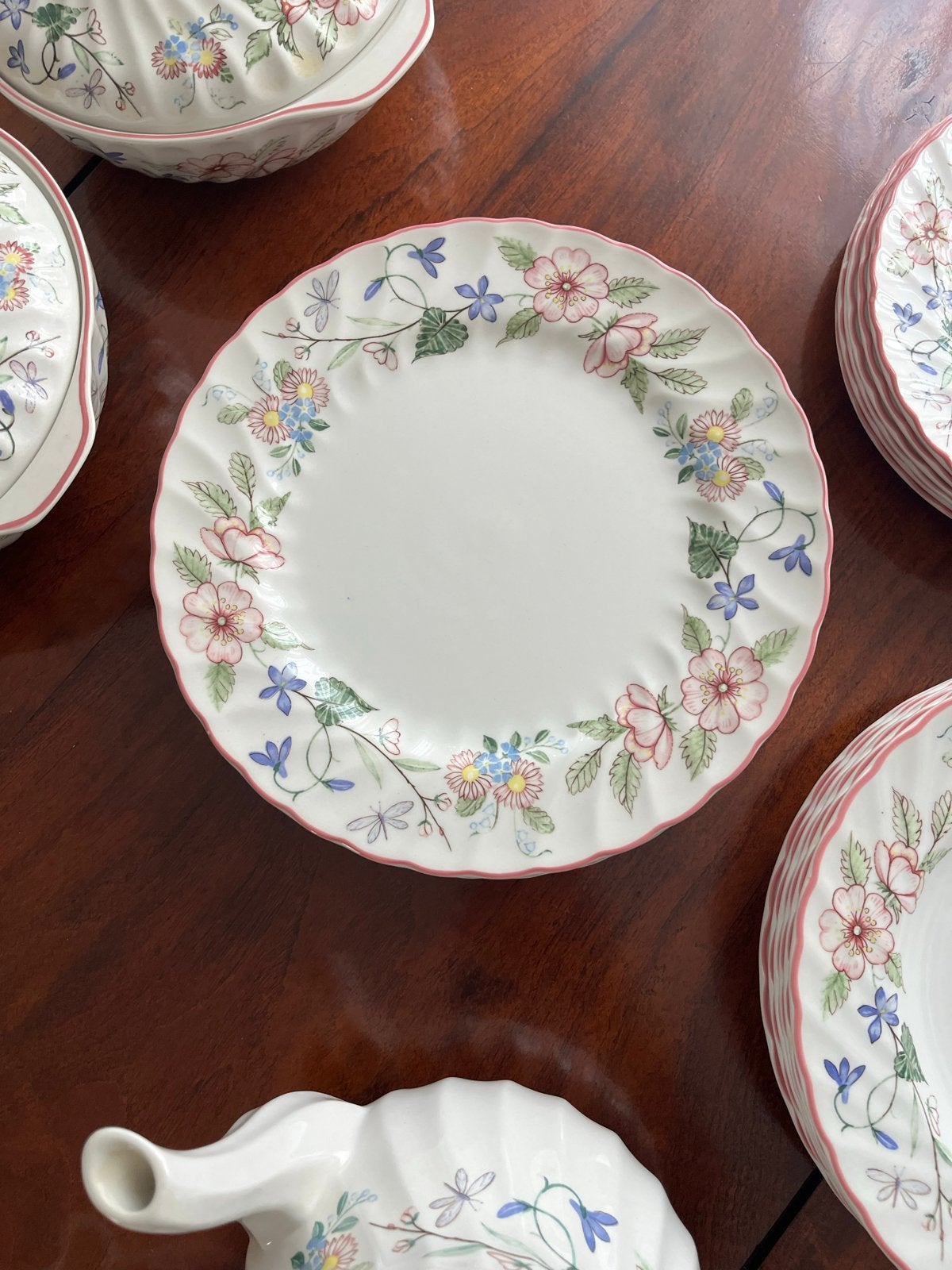 Woob & Sons Spring Fields servies - Jenny Rhodes, Ophalen, Overige merken, Klassiek, Zo goed als nieuw
