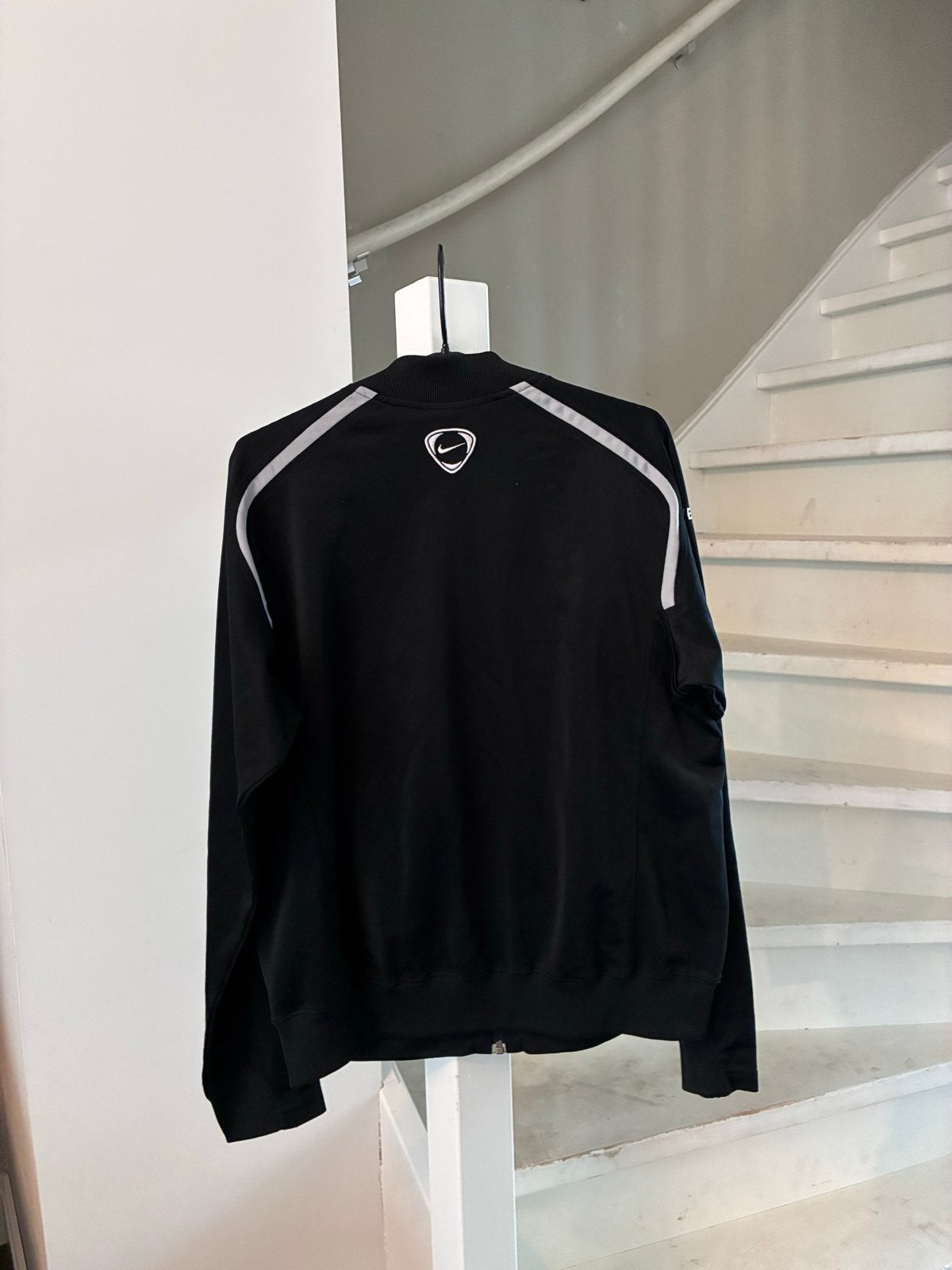 Nike Juventus trainingsjack - Zwart, Ophalen, Gedragen, Maat 48/50 (M), Zwart